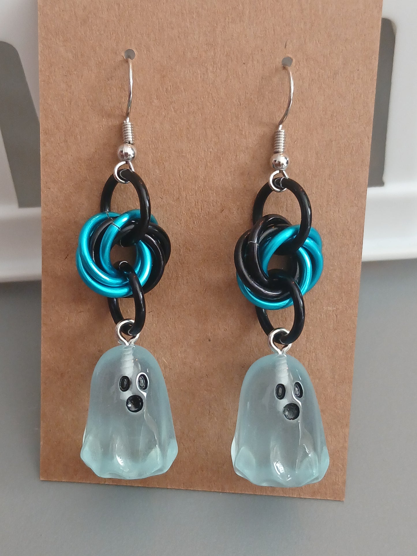 Blue Ghost w/Black and Blue Swirl