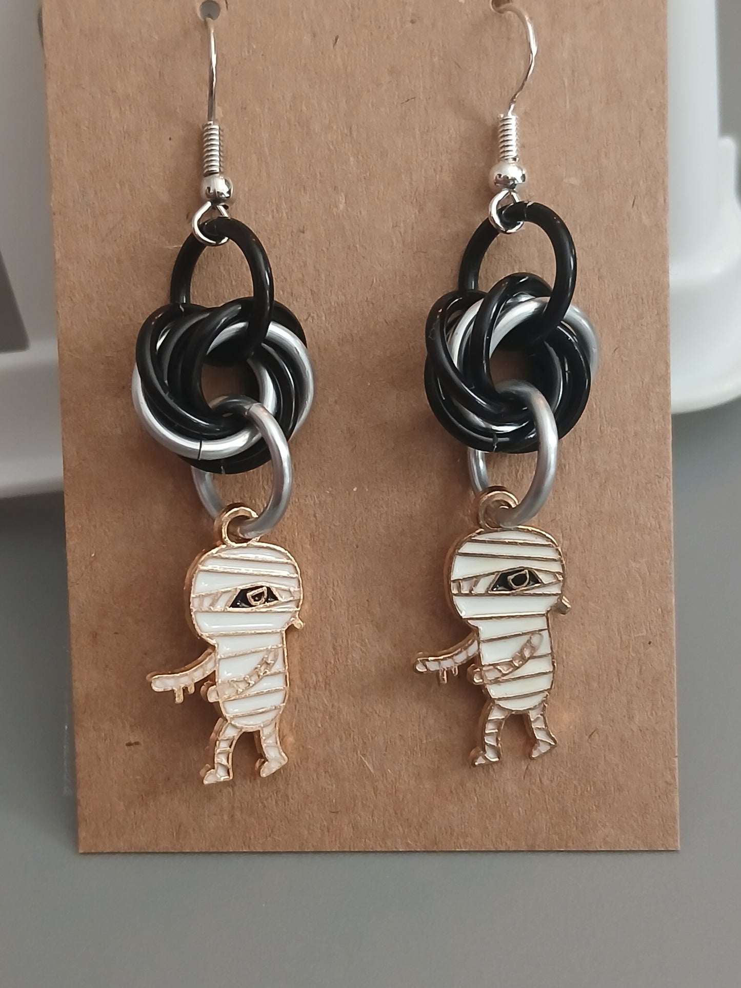 Mummy Earrings