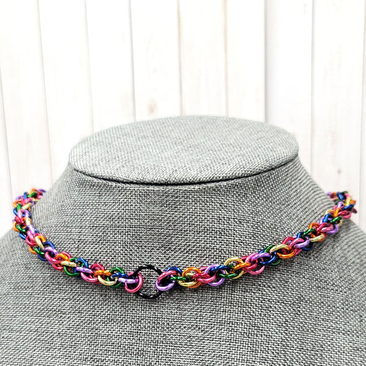 Chaos Rainbow Day Collar