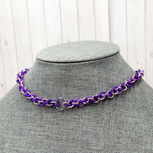 Purple/Pink Twist Day Collar