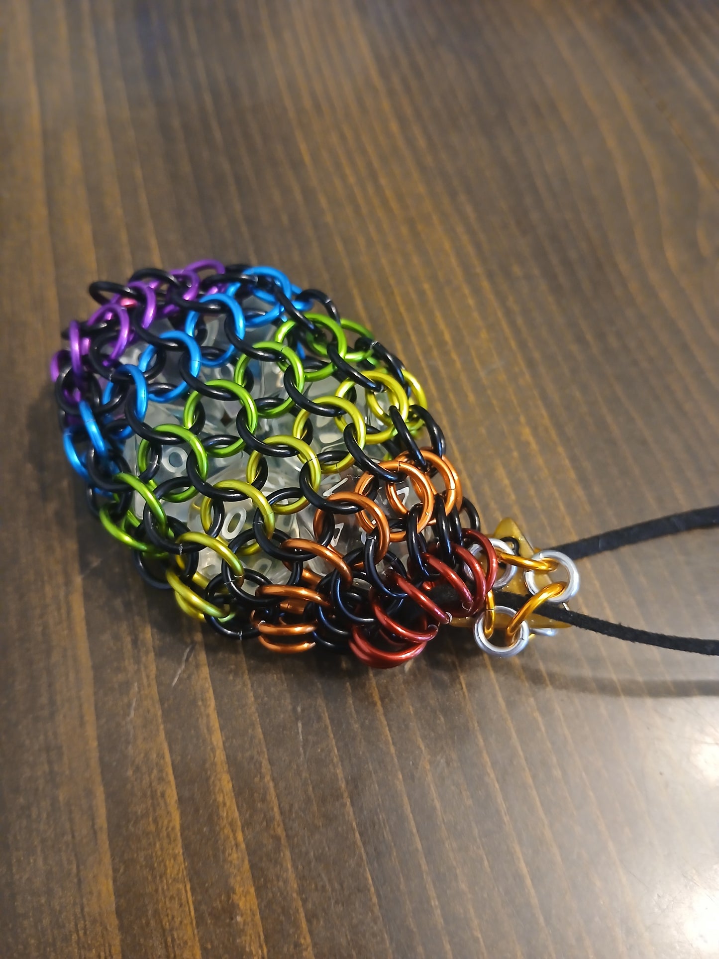 Black Rainbow Single Set Dicebag