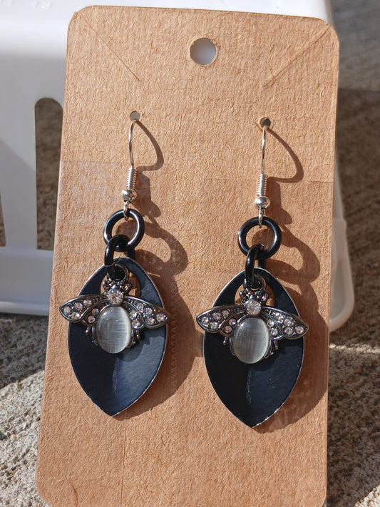 Large Black Scales w/Bug Charms