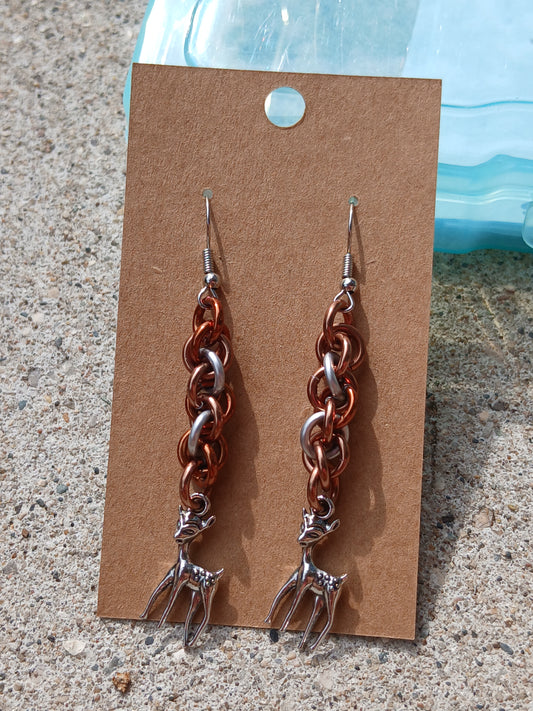Baby Deer Earrings