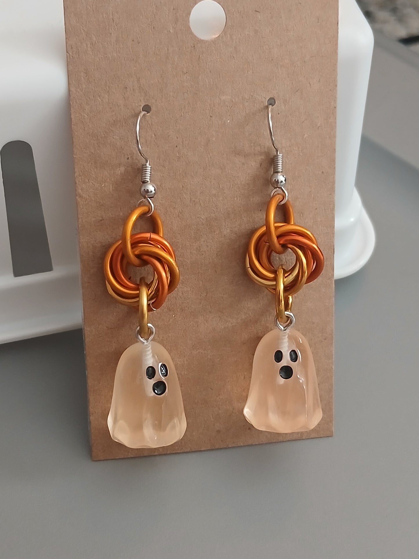 Orange Ghost w/Orange Swirl