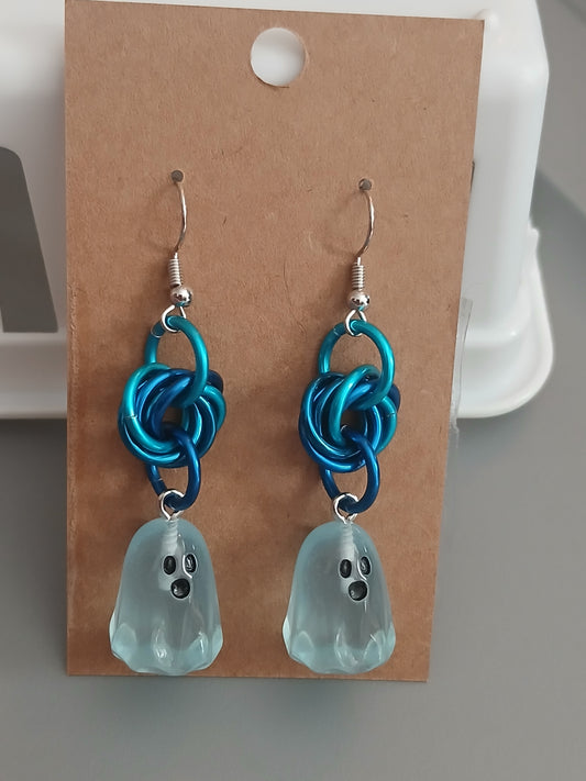 Blue Ghost w/Blue Swirl