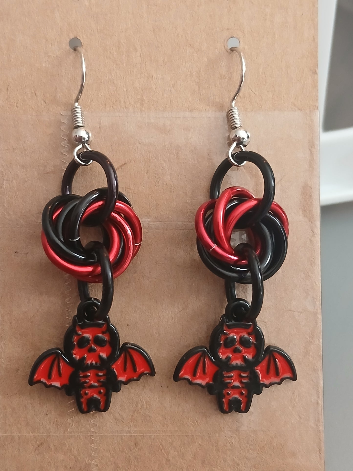 Demon Bat Earrings